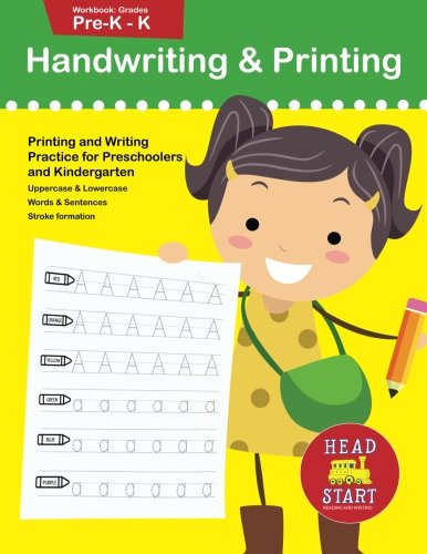 9781948652056: Handwriting & Printing workbook grades Pre-K - K: Printing and Writing Practice for Preschoolers and Kindergarten