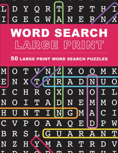Beispielbild fr Large Print Word Search Puzzles: 50 Extra-Large Print Word Search Puzzles zum Verkauf von GF Books, Inc.