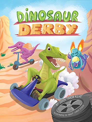 Stock image for Dinosaur Derby (STEM LOL Picture Book Ages 3-8) for sale by Goodwill of Colorado