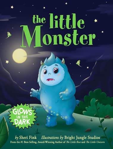 Stock image for The Little Monster: A Glow-in-the-Dark Book about Being Afraid of the Dark (English Edition) for sale by Front Cover Books