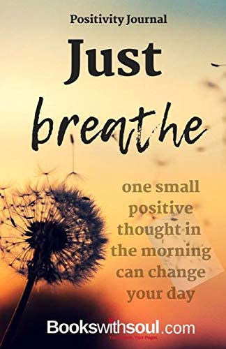 Beispielbild fr Positivity Journal: Just Breathe: One Small Positive Thought in the Morning Can Change Your Day zum Verkauf von ThriftBooks-Atlanta