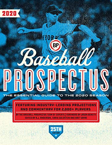 Beispielbild fr Baseball Prospectus 2020 zum Verkauf von Better World Books