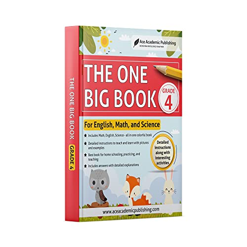 Stock image for The One Big Book - Grade 4: For English, Math and Science for sale by HPB-Red
