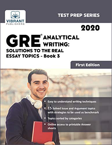 Stock image for GRE Analytical Writing: Solutions to the Real Essay Topics - Book 3 for sale by PlumCircle