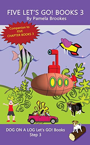 Stock image for Five Let's GO! Books 3: Sound-Out Phonics Books Help Developing Readers, including Students with Dyslexia, Learn to Read (Step 3 in a Systemat for sale by ThriftBooks-Atlanta