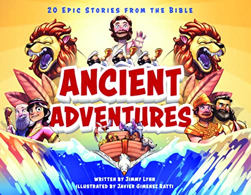 Beispielbild fr Ancient Adventures: 20 Epic Stories from the Bible - Bible Stories for Kids Ages 4-8, Discover the Amazing Tales About the Creation of Earth to the Story of Jesus - Christian Book for Kids zum Verkauf von Wonder Book