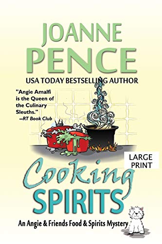 Stock image for Cooking Spirits [Large Print]: An Angie & Friends Food & Spirits Mystery (The Angie & Friends Food & Spirits Mysteries) for sale by SecondSale