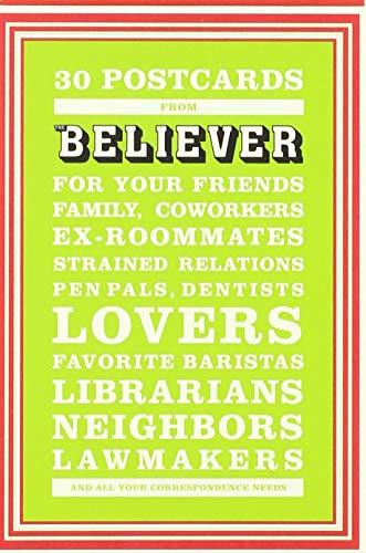 Beispielbild fr Postcard from the Believer Magazine zum Verkauf von Buchpark
