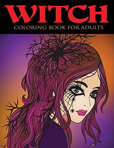Imagen de archivo de Witch Coloring Book for Adults (Adult Coloring Books) a la venta por Book Deals