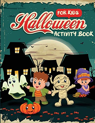 Beispielbild fr Halloween Activity Book for Kids (Children's Puzzle Books) zum Verkauf von Once Upon A Time Books