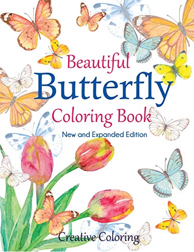Stock image for Beautiful Butterfly Coloring Book: New and Expanded Edition for sale by SecondSale