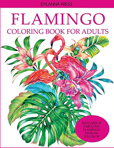 Imagen de archivo de Flamingo Coloring Book for Adults a la venta por Goodwill