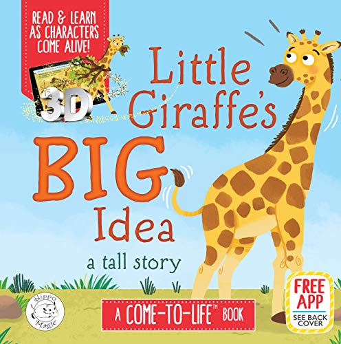Beispielbild fr Little Giraffe's Big Idea - Augmented Reality - Come-to-Life Book - Little Hippo Books - Padded Board Book zum Verkauf von SecondSale