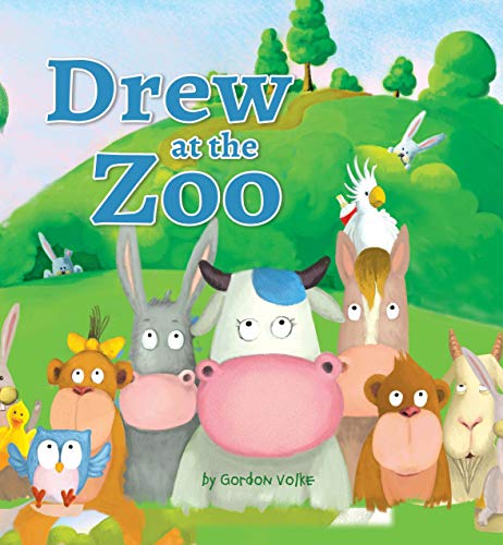 Stock image for Drew At The Zoo - A Rhyming Animal Story For Children - Padded Board Picture Book - Little Hippo Books for sale by Gulf Coast Books