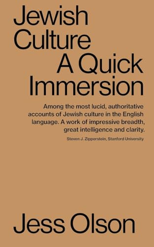 Beispielbild fr Jewish Culture: A Quick Immersion (Quick Immersions) zum Verkauf von Save With Sam