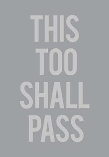 Stock image for This Too Shall Pass for sale by ThriftBooks-Atlanta