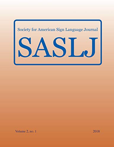 Beispielbild fr Society for American Sign Language Journal : Vol. 2, no. 1 zum Verkauf von Buchpark