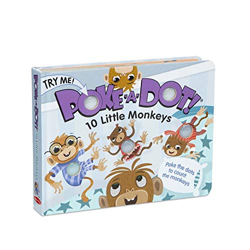 Stock image for Poke-a-Dot: 10 Little Monkeys for sale by HPB-Diamond