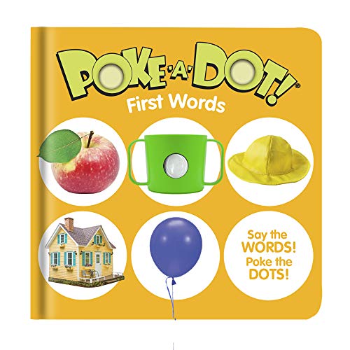 Beispielbild fr Melissa Doug Childrens Book Poke-a-Dot: First Words (Board Book with Buttons to Pop) zum Verkauf von Goodwill Books