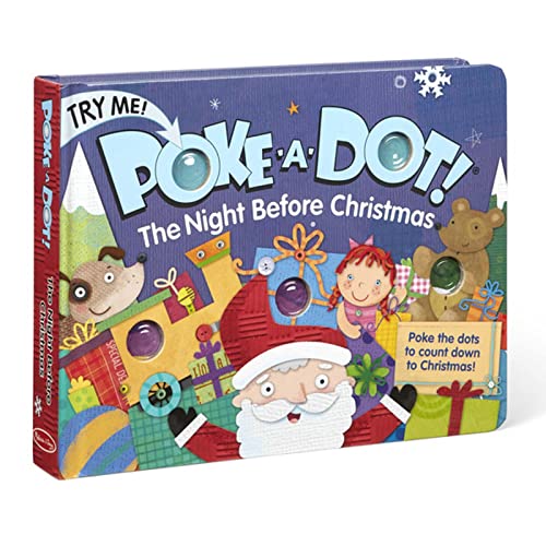 Beispielbild fr Melissa Doug Childrens Book - Poke-a-Dot:The Night Before Christmas (Board Book with Buttons to Pop) zum Verkauf von Austin Goodwill 1101