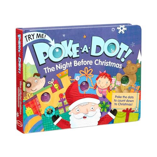 Stock image for Melissa Doug Childrens Book - Poke-a-Dot:The Night Before Christmas (Board Book with Buttons to Pop) for sale by Goodwill