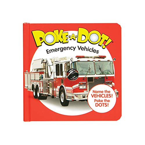 Stock image for Melissa & Doug Childrens Book " Poke-a-Dot: Emergency Vehicles (Board Book with Buttons to Pop) for sale by ThriftBooks-Atlanta
