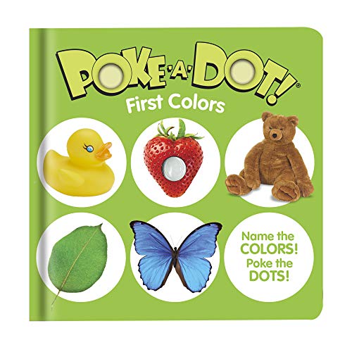 Beispielbild fr Melissa Doug Childrens Book Poke-a-Dot: First Colors (Board Book with Buttons to Pop) zum Verkauf von GoodwillNI