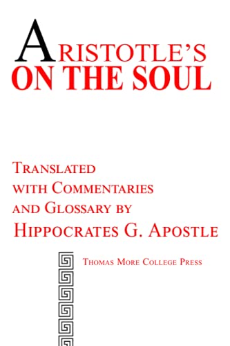 Beispielbild fr Aristotle`s On the Soul zum Verkauf von Buchpark