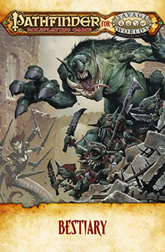 Stock image for Pathfinder for Savage Worlds: Bestiary (S2P11502) for sale by HPB Inc.