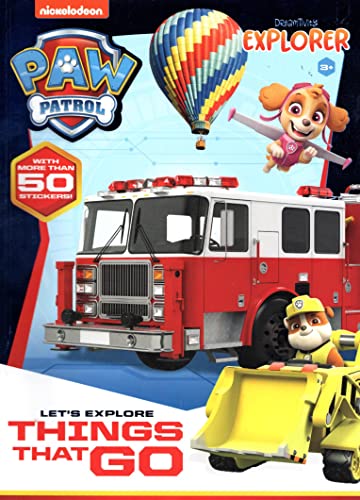 Stock image for Let's Explore Things That Go (Paw Patrol) for sale by BookOutlet