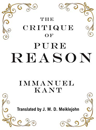 Stock image for The Critique of Pure Reason for sale by Big River Books