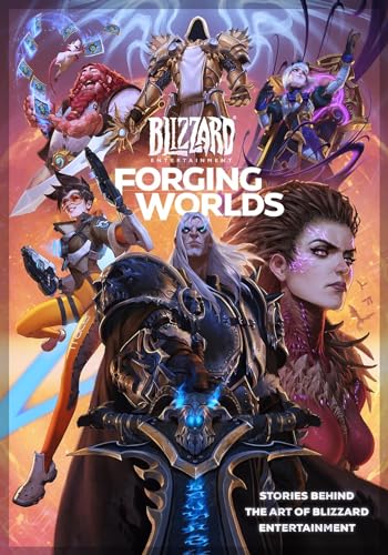 Imagen de archivo de Forging Worlds: Stories Behind the Art of Blizzard Entertainment a la venta por PlumCircle