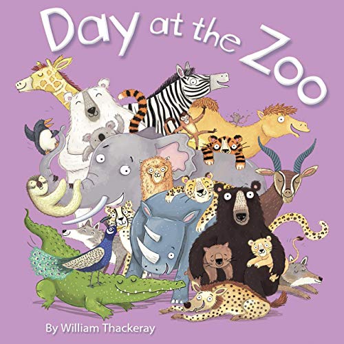 Beispielbild fr Day at the Zoo - Little Hippo Books - Children's Padded Board Book zum Verkauf von Your Online Bookstore