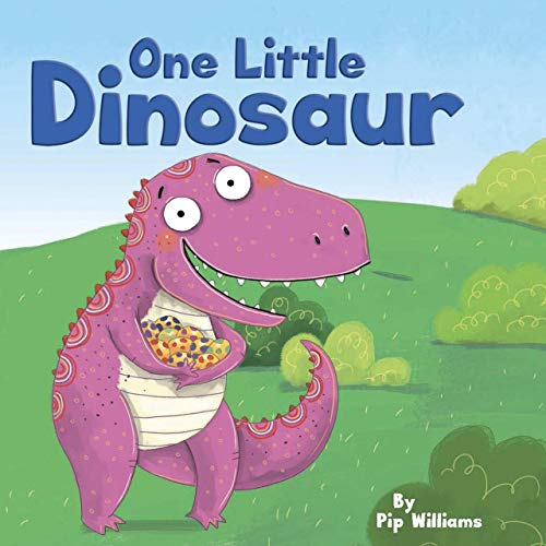 Stock image for One Little Dinosaur - Little Hippo Books - Children's Padded Board Book - Counting for sale by Idaho Youth Ranch Books