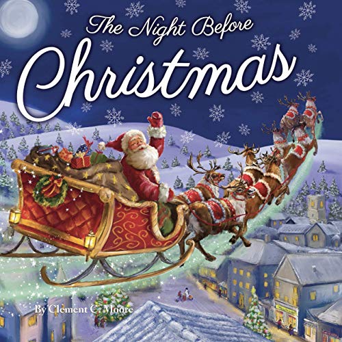 Stock image for The Night Before Christmas - Little Hippo Books - Children's Padded Board Book - Holiday Classic for sale by More Than Words