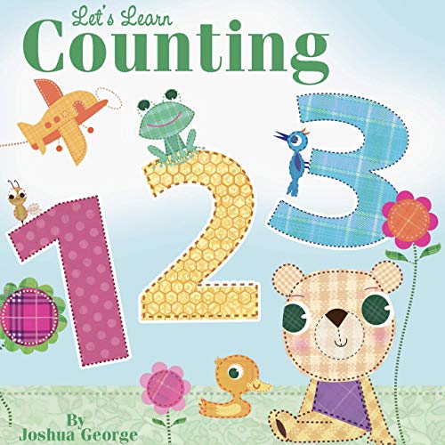 Stock image for Let's Learn Counting 123 - Little Hippo Books - Children's Padded Board Book for sale by Wonder Book