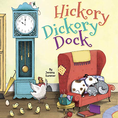 9781950416509: Hickory Dickory Dock - Little Hippo Books - Children's Padded Board Book