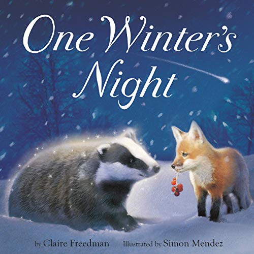 Beispielbild fr One Winter's Night - Little Hippo Books - Children's Padded Board Book zum Verkauf von Bookmonger.Ltd