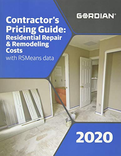 Stock image for Contractor's Pricing Guide: Residential Repair & Remodeling Costs With RSMeans Data 2020 for sale by Revaluation Books