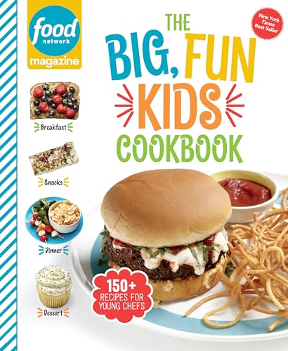 Stock image for Food Network Magazine The Big, Fun Kids Cookbook: 150+ Recipes for Young Chefs for sale by Lakeside Books