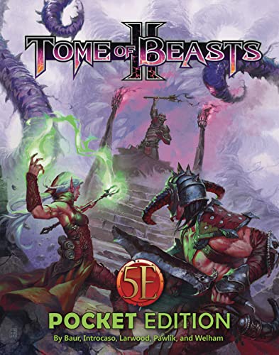 Stock image for Tome of Beasts ll Pocket Edition for 5th Edition for sale by GF Books, Inc.