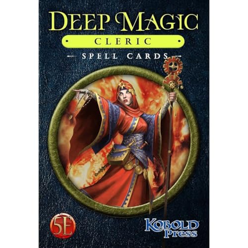 9781950789177: Deep Magic Spell Cards: Cleric
