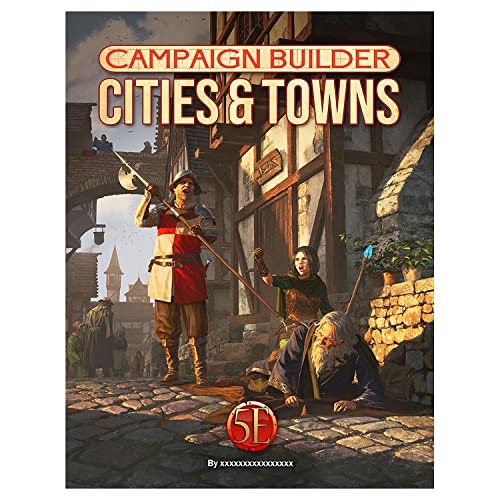 Stock image for Campaign Builder: Cities and Towns (5e) for sale by GF Books, Inc.