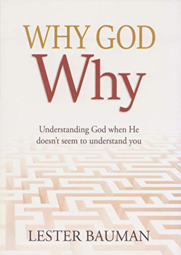Beispielbild fr Why God Why? Understanding God When He Doesn't Seem to Understand You zum Verkauf von Wonder Book