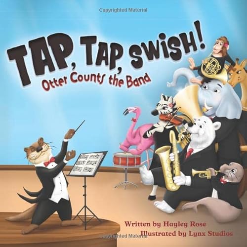 9781950842049: Tap Tap Swish: Otter Counts the Band