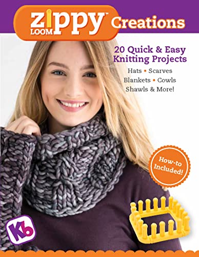 Stock image for Zippy Loom Creations: 20 Quick & Easy Knitting Projects for sale by GF Books, Inc.