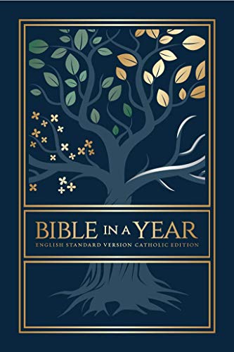 Stock image for Bible in a Year ? ESV Catholic Edition ? Tree of Life for sale by Books Unplugged
