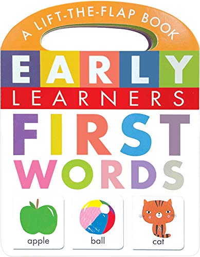 9781950951093: First Words: A Lift-the-Flap Book - Little Hippo Books - Children's Learning Board Book