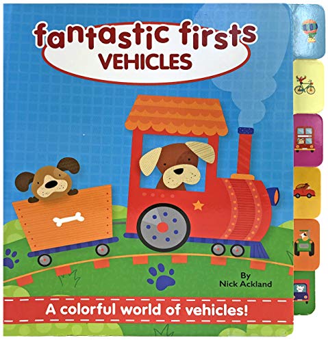 Stock image for Fantastic Firsts: Vehicles - Children's Learning Board Book - Educational for sale by HPB-Emerald