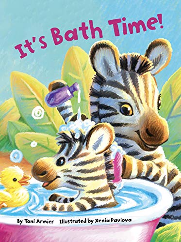 Beispielbild fr Its Bath Time - Little Hippo Books - Childrens Padded Board Book - Bedtime zum Verkauf von Goodwill